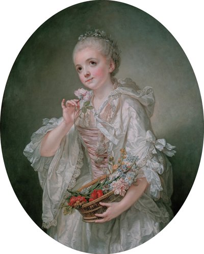 Francés: Portrait de Madeleine Barberie de Courteilles de Jean Baptiste Greuze