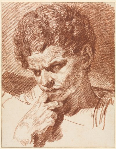 Cabeza de Caracalla, c. 1768 de Jean Baptiste Greuze