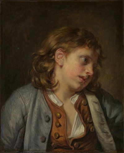 Cabeza de un niño joven, 1763 de Jean Baptiste Greuze