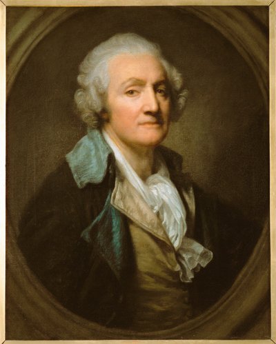 Jean Baptiste Greuze, autorretrato ... de Jean Baptiste Greuze