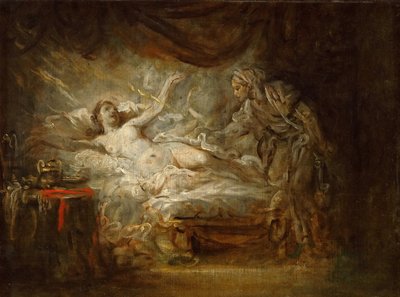 Júpiter y Egina de Jean Baptiste Greuze