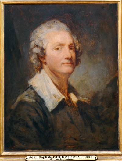 Retrato del artista - Autorretrato ... de Jean Baptiste Greuze