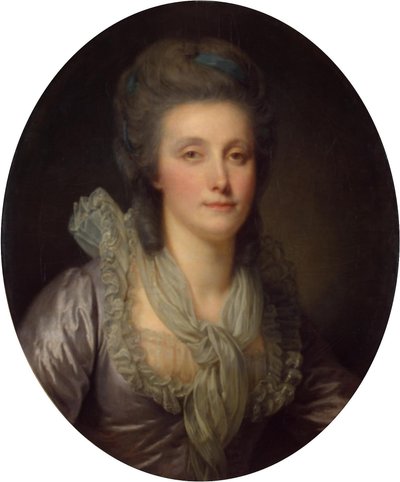 Retrato de la condesa Ekaterina Shuvalova de Jean Baptiste Greuze