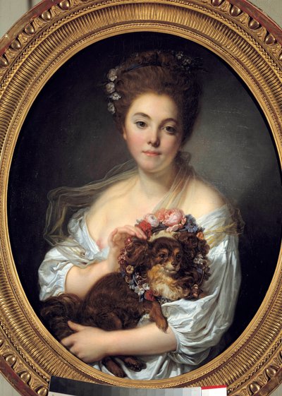 Retrato de Madame De Porcin de Jean Baptiste Greuze