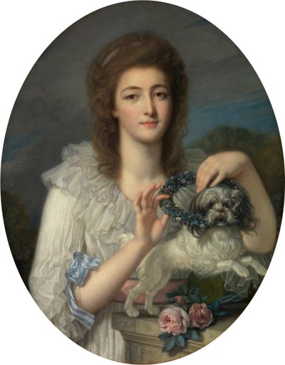 Princesa Varvara Nikolaevna Gagarina (1762-1802) de Jean Baptiste Greuze