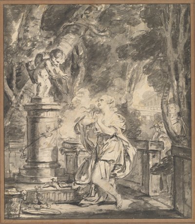 Sacrificio al amor de Jean Baptiste Greuze