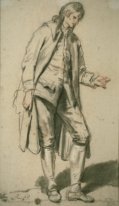 Estudio de un novio de Jean Baptiste Greuze
