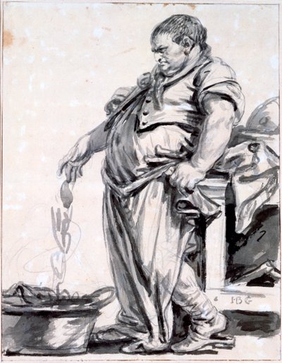 El Carnicero, c1745-1805 de Jean Baptiste Greuze