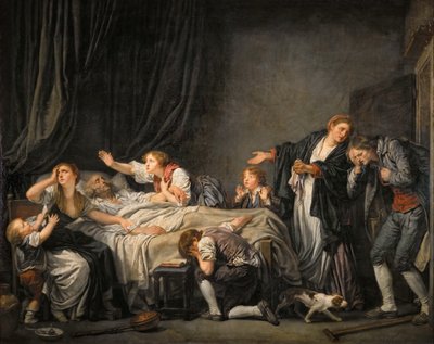 La maldición del padre: el hijo castigado de Jean Baptiste Greuze
