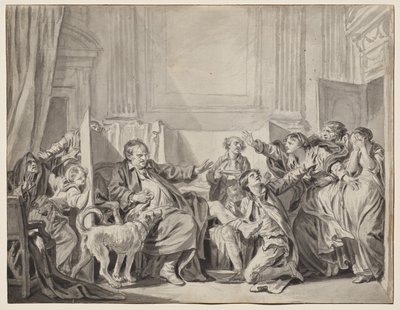 The Guilty and Repentant Daughter de Jean Baptiste Greuze