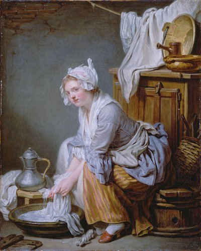 La Lavandera de Jean Baptiste Greuze