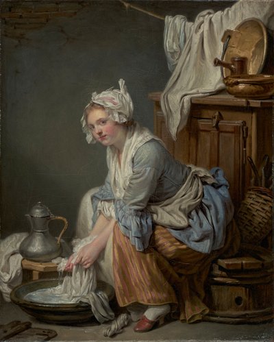 La Lavandera de Jean Baptiste Greuze