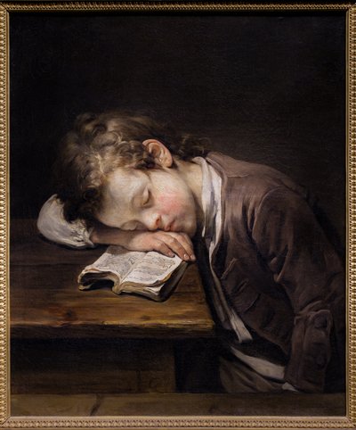 El pequeño perezoso de Jean Baptiste Greuze