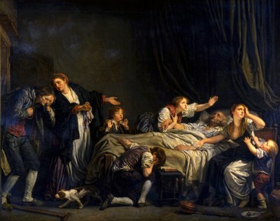 El hijo castigado de Jean Baptiste Greuze
