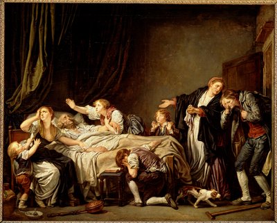 El hijo castigado de Jean Baptiste Greuze