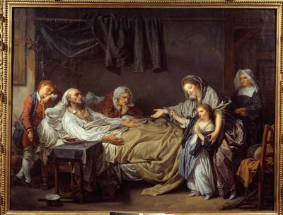 La dama de la caridad de Jean Baptiste Greuze