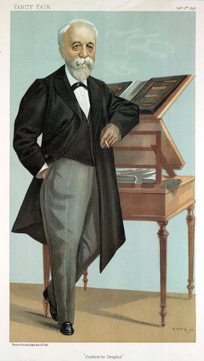 Justicia para Dreyfus, 1898 de Jean Baptiste Guth
