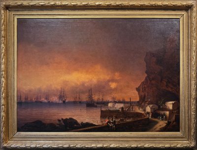 El escuadrón francés en Santa Helena de Jean Baptiste Henri Durand Brager