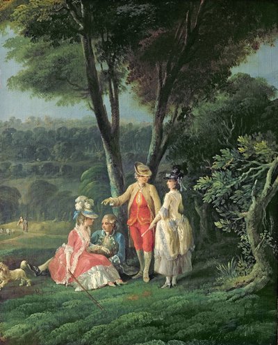 Un paseo en el parque de Jean Baptiste Hilair
