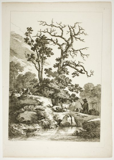 Placa 23 de 38 de Oeuvres de J. B. Huet de Jean Baptiste Huet