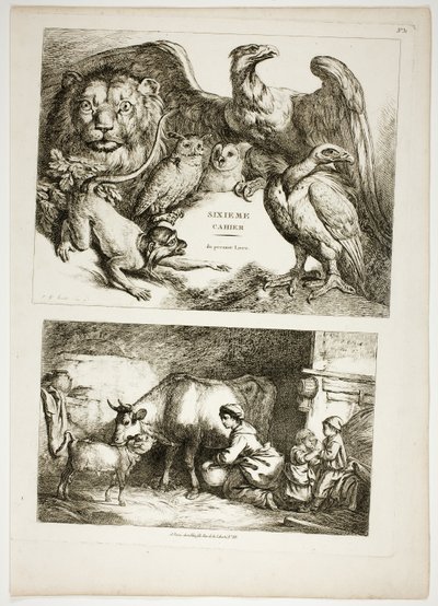 Placa 31 de 38 de Oeuvres de J. B. Huet de Jean Baptiste Huet