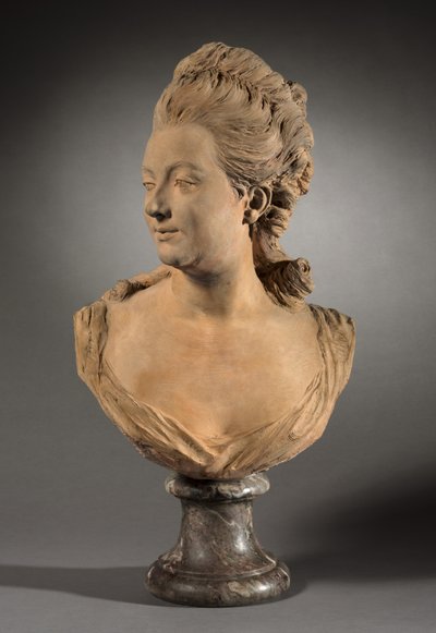 Retrato de Melle de Vandeul, posiblemente 1760 de Jean Baptiste II Lemoyne