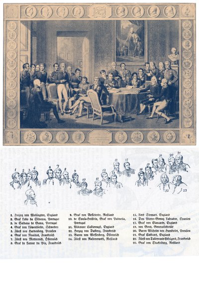 Congreso de Viena -1814 de Jean Baptiste Isabey