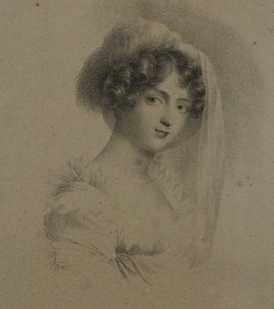 Mme. Horace Vernet de Jean Baptiste Isabey