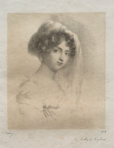 Mme. Horace Vernet de Jean Baptiste Isabey