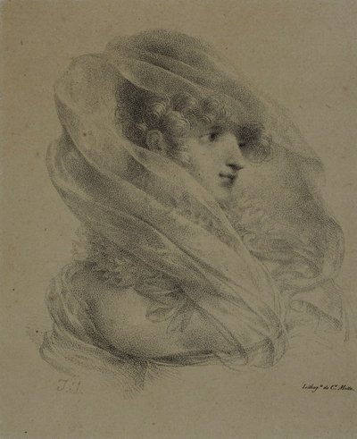 Mme. Ledieu de Jean Baptiste Isabey