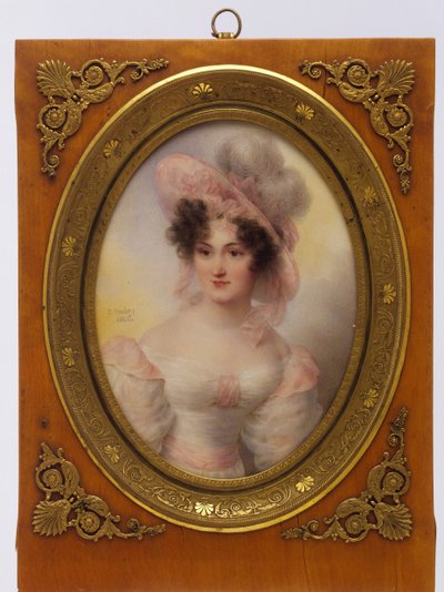 Sra. Rufus Prime Augusta Temple Palmer, 1807-1840, 1828 de Jean Baptiste Isabey