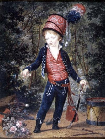 Napoleón Francisco José Carlos Bonaparte, Duque de Reichstadt (1811-32) hijo del Emperador Napoleón I, c.1814 de Jean Baptiste Isabey