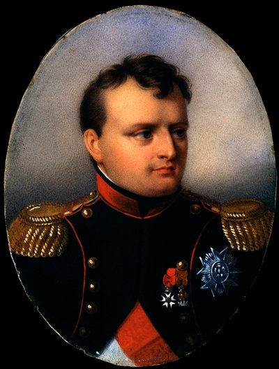 Retrato del Emperador Napoleón I Bonaparte de Jean Baptiste Isabey