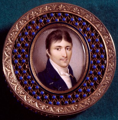 Retrato de Lucien Bonaparte (1775-1840) Pintura de Jean Baptiste Isabey (1767-1855) de Jean Baptiste Isabey