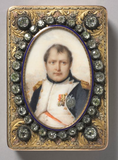 Retrato de Napoleón I, Emperador de los Franceses, 1810 de Jean Baptiste Isabey
