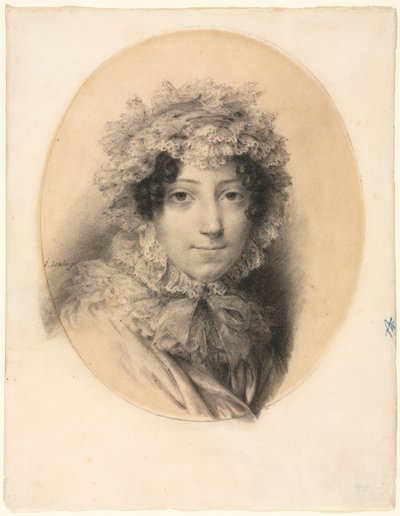 Retrato de una dama de Jean Baptiste Isabey
