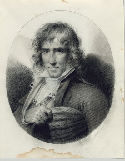 Retrato del artista Joseph Chinard de Jean Baptiste Isabey