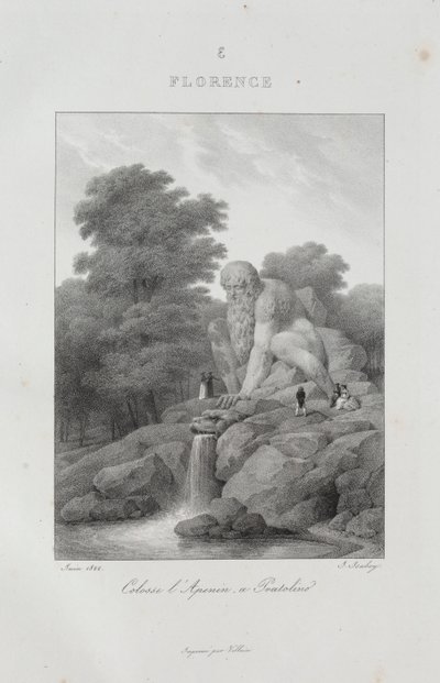 Viaje a Italia en 1822 de Jean Baptiste Isabey