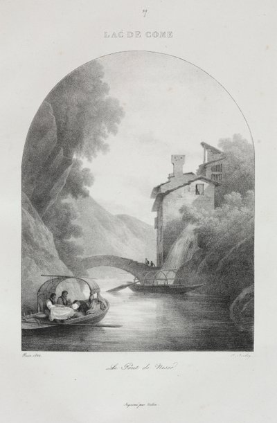 Viaje a Italia en 1822 de Jean Baptiste Isabey