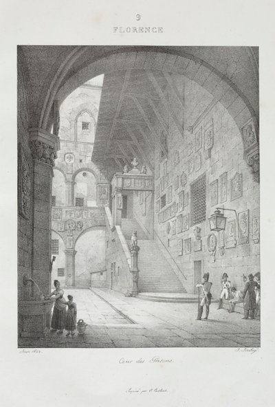 Viaje a Italia en 1822 de Jean Baptiste Isabey