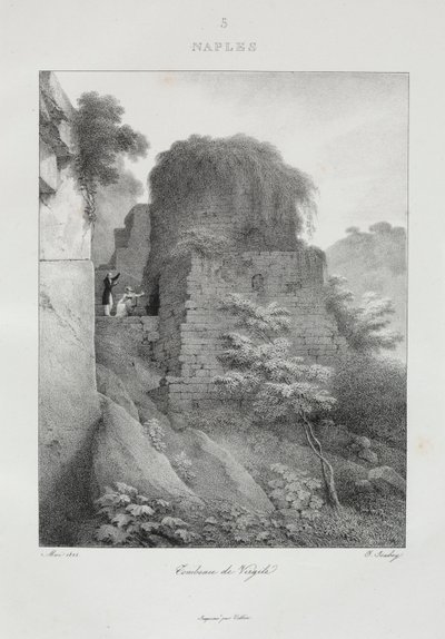 Viaje a Italia en 1822, 1833 de Jean Baptiste Isabey