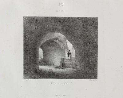 Viaje a Italia en 1822, 1833 de Jean Baptiste Isabey