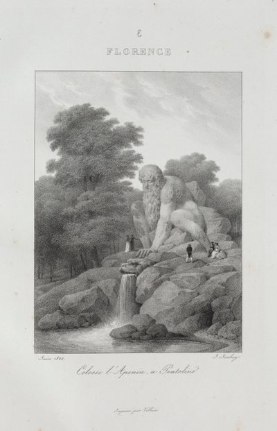 Viaje a Italia en 1822, 1833 de Jean Baptiste Isabey