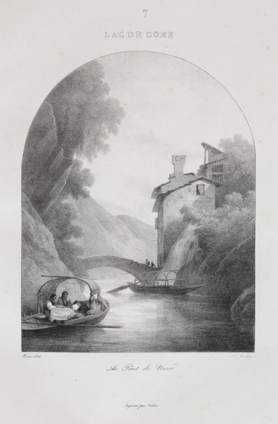 Viaje a Italia en 1822, 1833 de Jean Baptiste Isabey