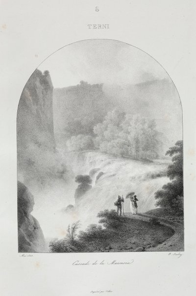 Viaje a Italia en 1822, 1833 de Jean Baptiste Isabey