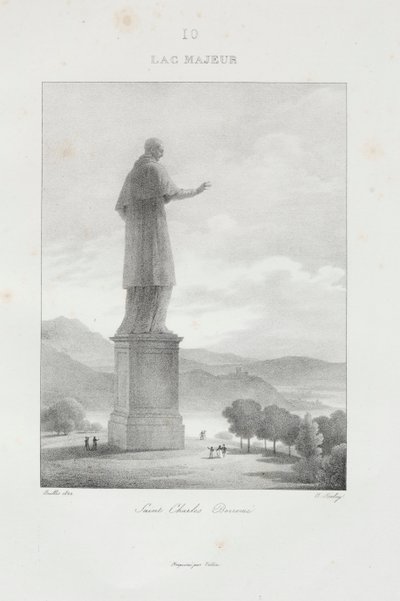 Viaje a Italia en 1822, 1833 de Jean Baptiste Isabey