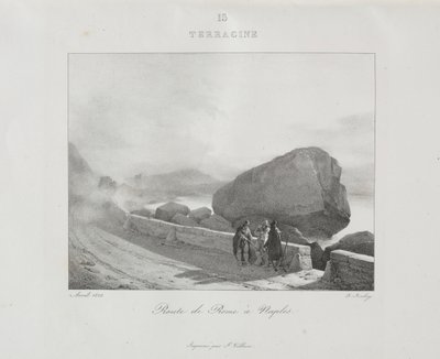 Viaje a Italia en 1822, 1833 de Jean Baptiste Isabey