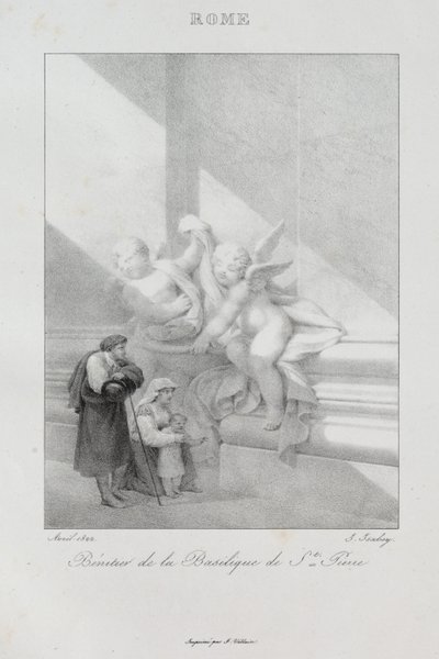 Viaje a Italia en 1822, 1833 de Jean Baptiste Isabey