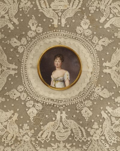 Retrato de la Princesa Pauline Schwarzenberg de Jean Baptiste Jacques Augustin