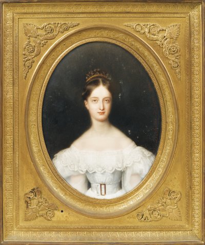 Princesa Clémentine de Orléans 1817-1907, princesa de Sajonia-Coburgo y Gotha, 1830 de Jean Baptiste Joseph Duchesne